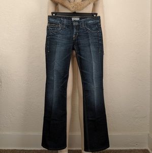 Dark Wash Designer Denim Pants